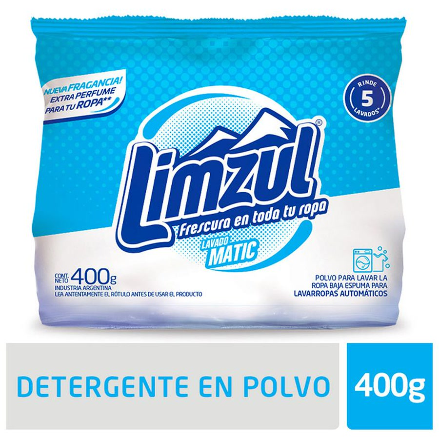 Jabón en Polvo Lunzul 400 g