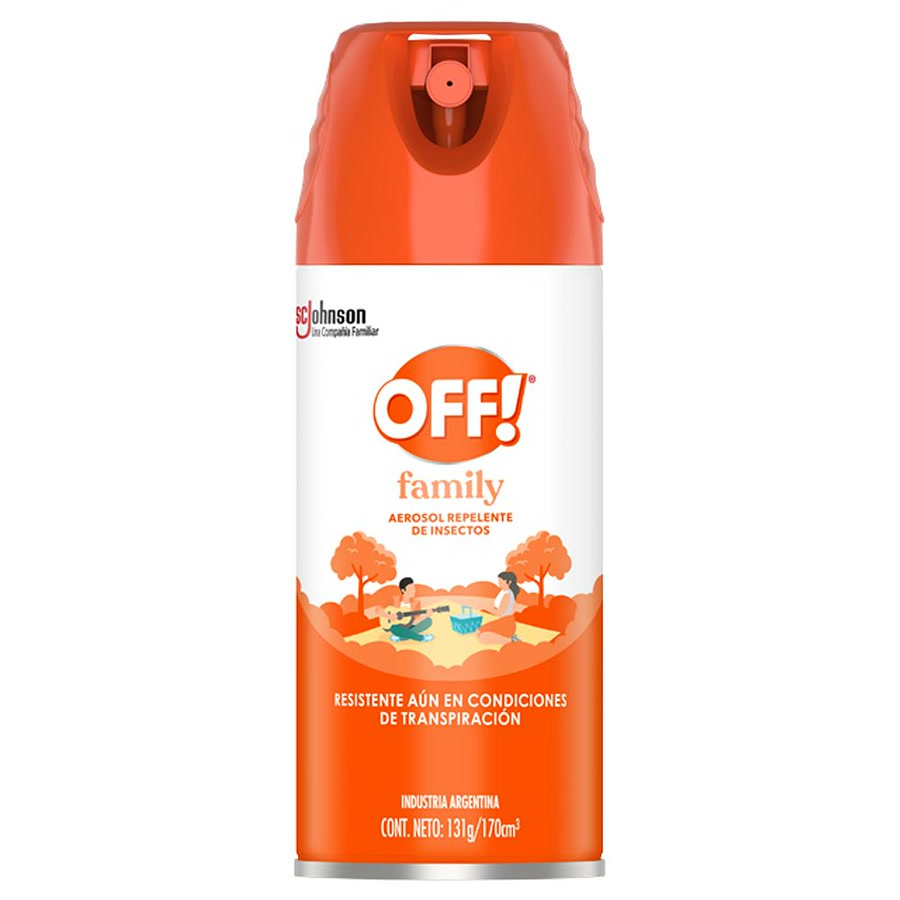Repelente OFF! Family Aerosol 170 ml