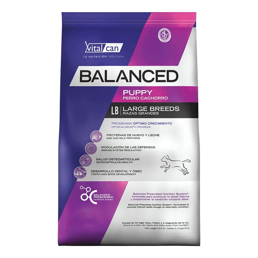 BALANCED CACHORRO RAZA GRANDE