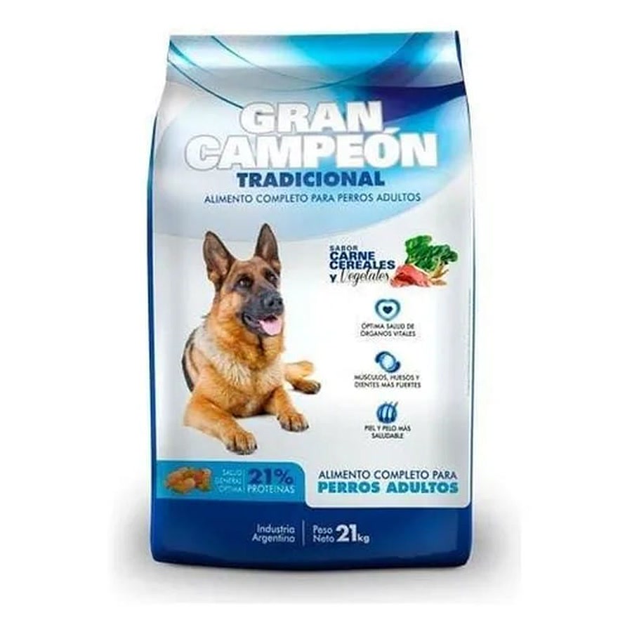 Gran Campeón Adulto Azul Carne y Vegetal