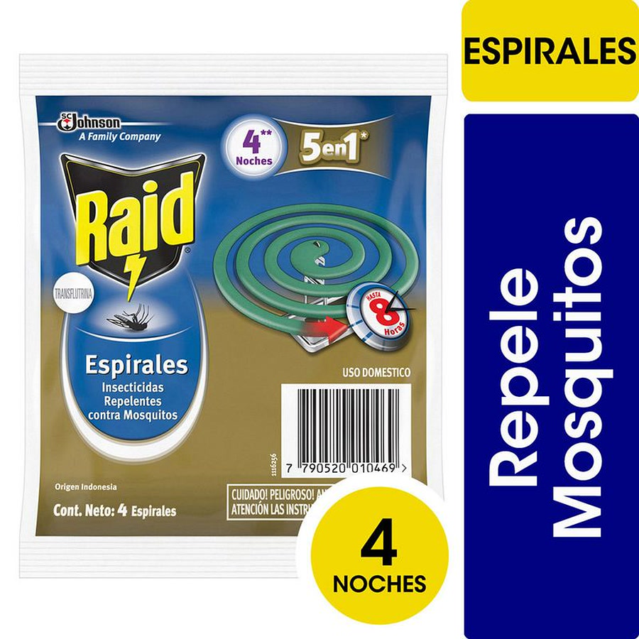 Espirales Raid x4