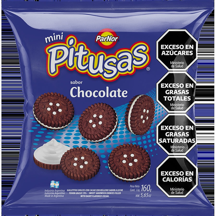Galletas Pitusas Chocolate