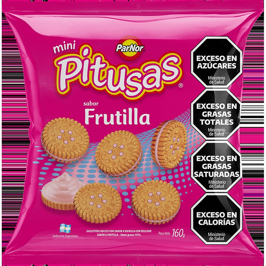 Galletas Pitusas Frutilla