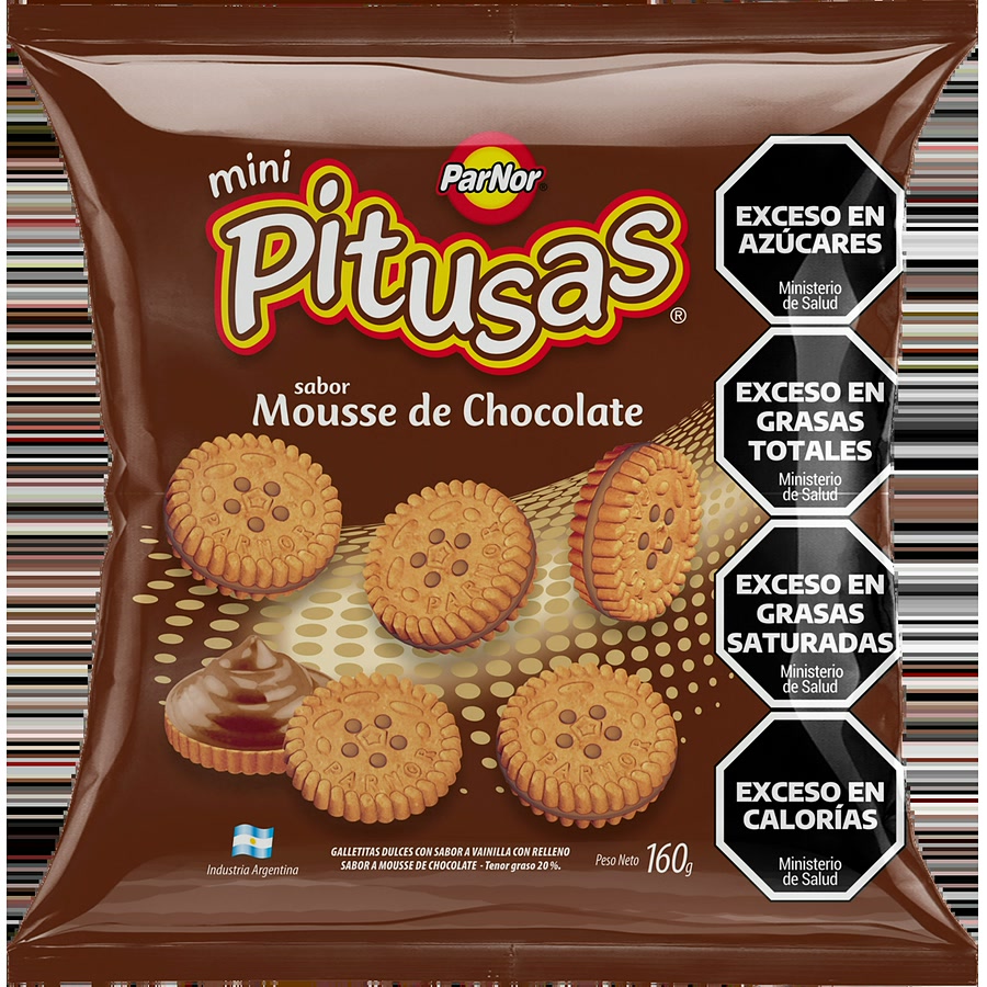Galletas Pitusas Mousse