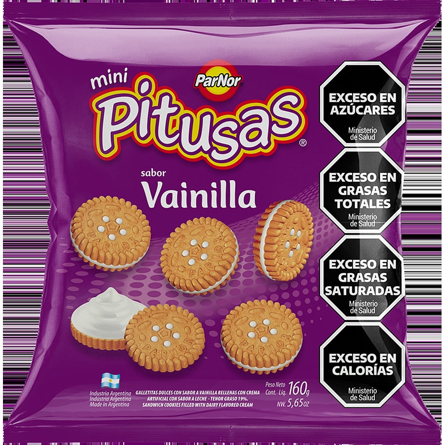 Galletas Pitusas Vainilla