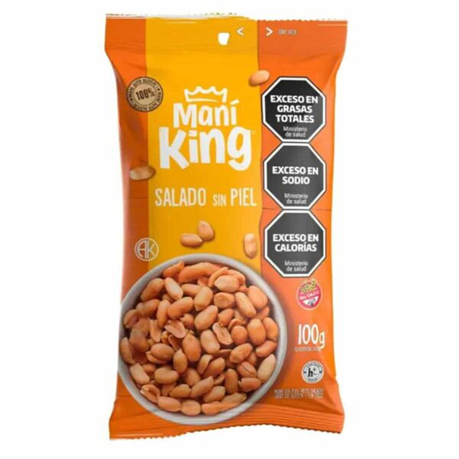 Maní Frito Salado sin Piel Maní King