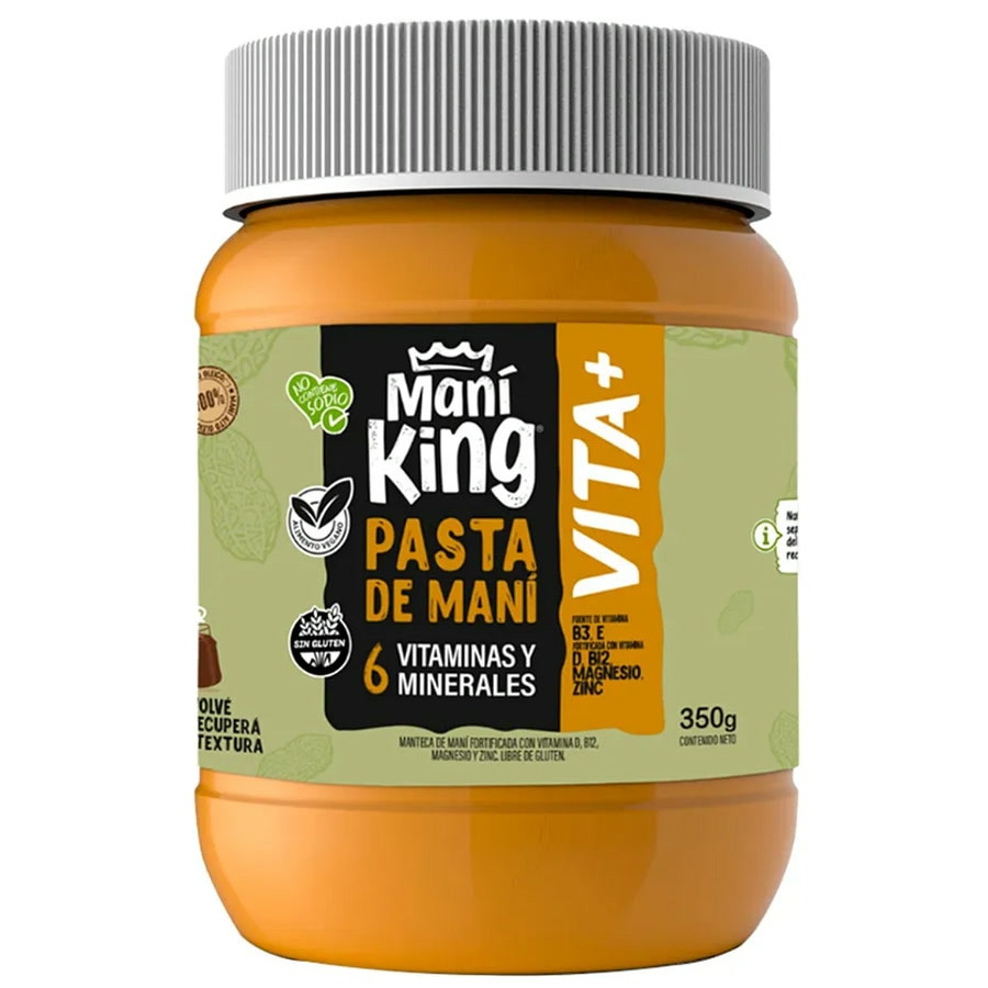 Pasta de Maní Vita+ Mani King 350 g