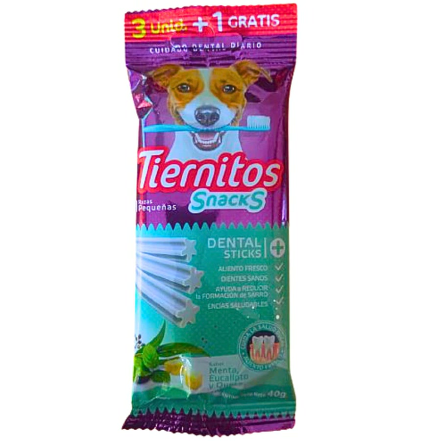 Snack Tiernitos Dental Raza Pequeña
