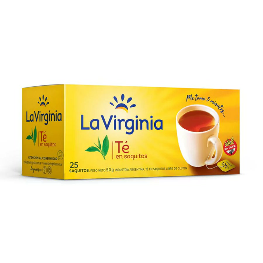 Té La Virginia x25 Saquitos