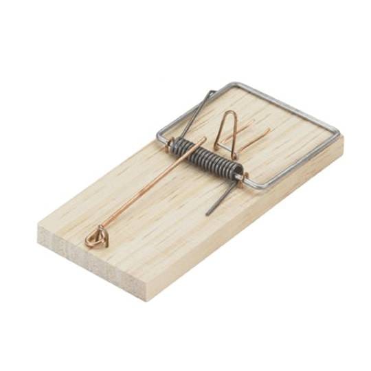 TRAMPAS DE RATAS Y RATONES (MADERA)