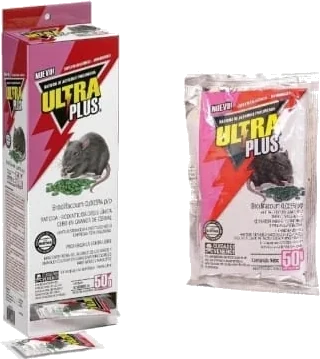 Ultra raticida 30 sobres x 50 gr
