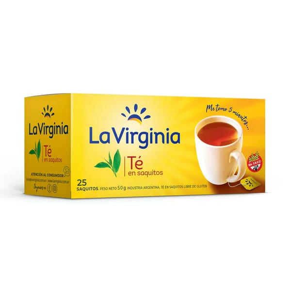 Té La Virginia x25 Saquitos